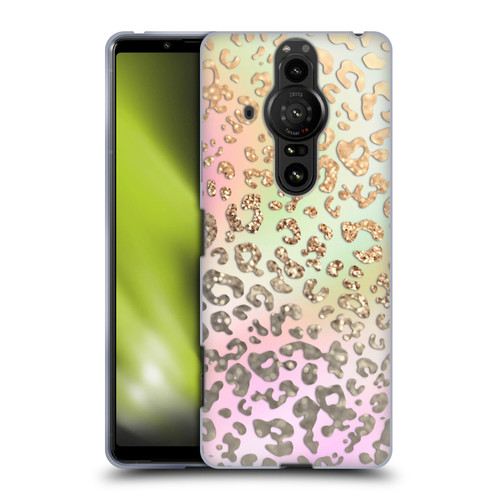 Monika Strigel Dreamland Gold Leopard Soft Gel Case for Sony Xperia Pro-I