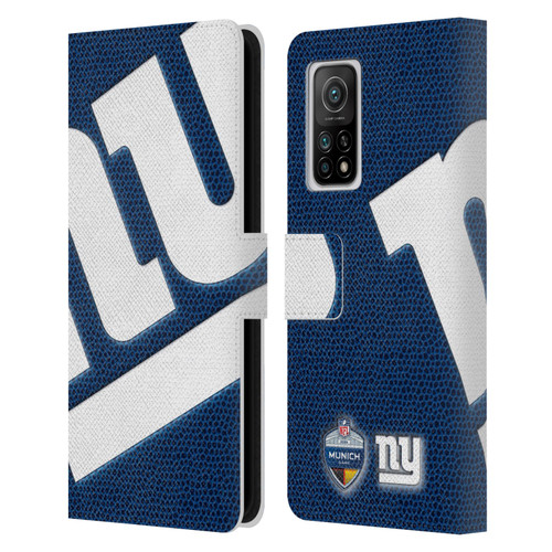 NFL 2024 International Games Munich Giants Leather Book Wallet Case Cover For Xiaomi Mi 10T 5G