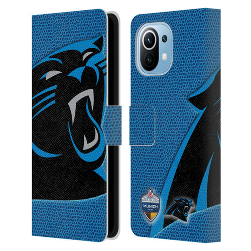 NFL 2024 International Games Munich Panthers Leather Book Wallet Case Cover For Xiaomi Mi 11