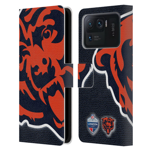NFL 2024 International Games London Bears Leather Book Wallet Case Cover For Xiaomi Mi 11 Ultra