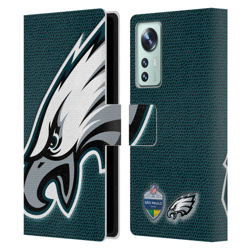 NFL 2024 International Games São Paulo Eagles Leather Book Wallet Case Cover For Xiaomi 12