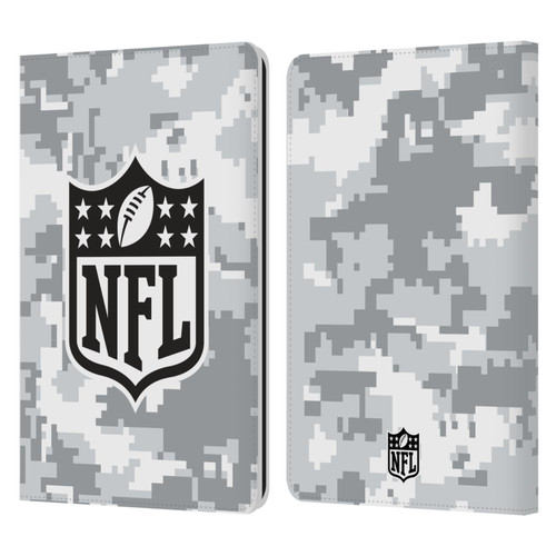 NFL Shield Digital Camouflage Leather Book Wallet Case Cover For Amazon Kindle Paperwhite 1 / 2 / 3