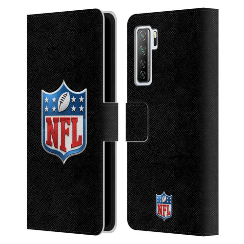 NFL Shield 3D Leather Book Wallet Case Cover For Huawei Nova 7 SE/P40 Lite 5G
