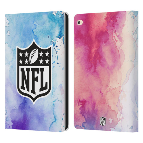 NFL Shield Watercolor Leather Book Wallet Case Cover For Apple iPad Air 2 (2014)