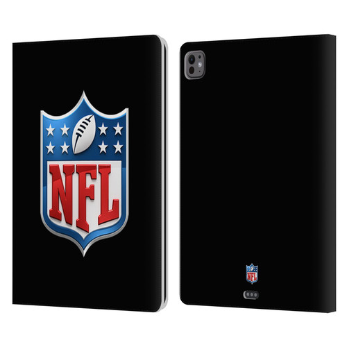 NFL Shield 3D Leather Book Wallet Case Cover For Apple iPad Pro 13 M4 2024