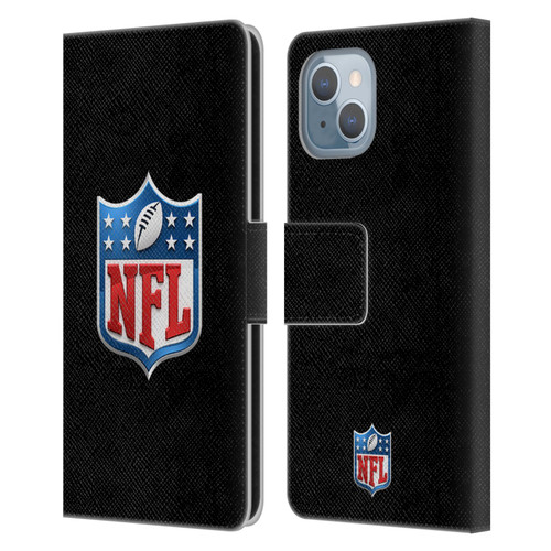 NFL Shield 3D Leather Book Wallet Case Cover For Apple iPhone 14