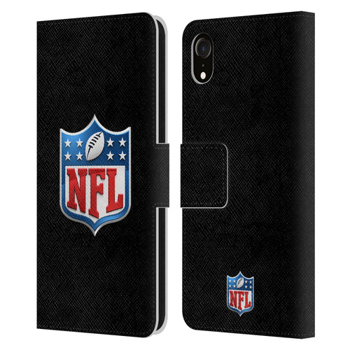 NFL Shield 3D Leather Book Wallet Case Cover For Apple iPhone XR