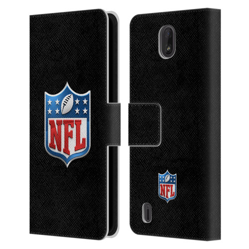 NFL Shield 3D Leather Book Wallet Case Cover For Nokia C01 Plus/C1 2nd Edition