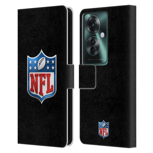 NFL Shield 3D Leather Book Wallet Case Cover For OPPO Reno11 F 5G / F25 Pro 5G