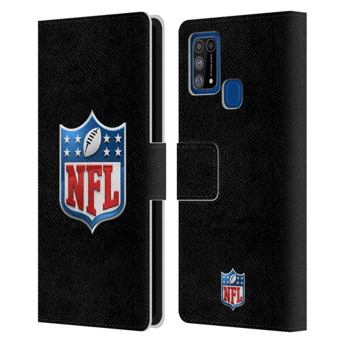 NFL Shield 3D Leather Book Wallet Case Cover For Samsung Galaxy M31 (2020)