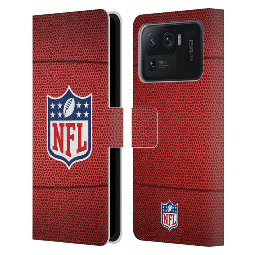 NFL Shield Football Leather Book Wallet Case Cover For Xiaomi Mi 11 Ultra