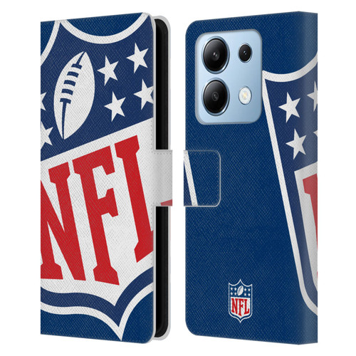 NFL Shield Oversized Leather Book Wallet Case Cover For Xiaomi Redmi Note 13/13 Pro 5G