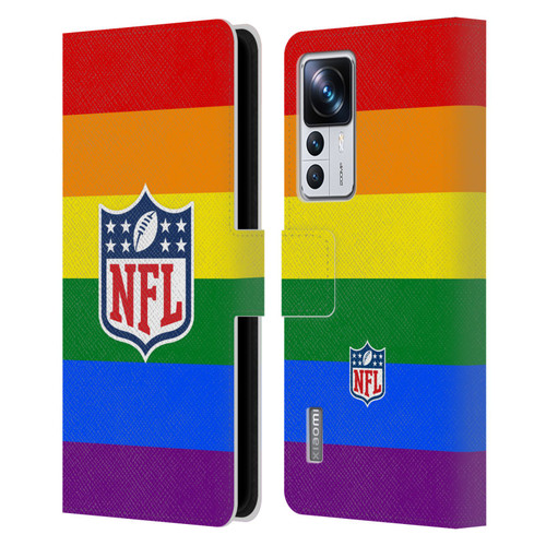 NFL Shield Pride Leather Book Wallet Case Cover For Xiaomi 12T Pro