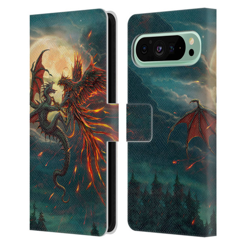 Christos Karapanos Key Art Against Leather Book Wallet Case Cover For Google Pixel 9 Pro XL