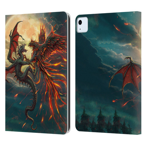 Christos Karapanos Key Art Against Leather Book Wallet Case Cover For Apple iPad Air 11 2020/2022/2024