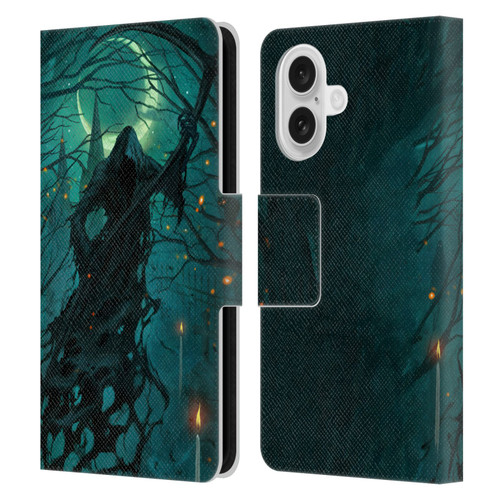 Christos Karapanos Key Art It's Just The Wind Leather Book Wallet Case Cover For Apple iPhone 16