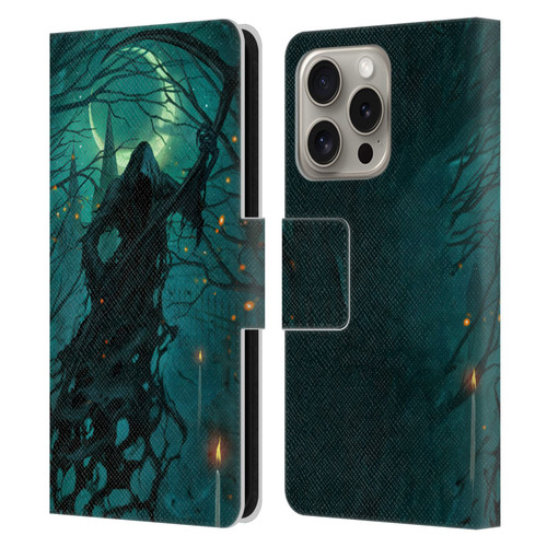 Christos Karapanos Key Art It's Just The Wind Leather Book Wallet Case Cover For Apple iPhone 16 Pro