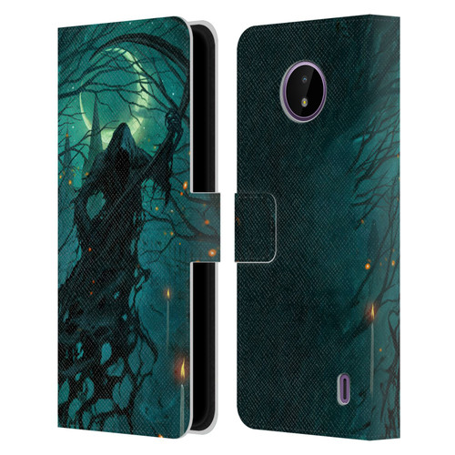 Christos Karapanos Key Art It's Just The Wind Leather Book Wallet Case Cover For Nokia C10 / C20