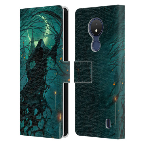 Christos Karapanos Key Art It's Just The Wind Leather Book Wallet Case Cover For Nokia C21