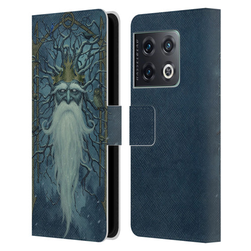 Christos Karapanos Key Art Winter Leather Book Wallet Case Cover For OnePlus 10 Pro