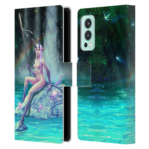 Christos Karapanos Key Art The Waterfall Leather Book Wallet Case Cover For OnePlus Nord 2 5G