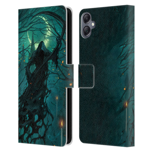 Christos Karapanos Key Art It's Just The Wind Leather Book Wallet Case Cover For Samsung Galaxy A05