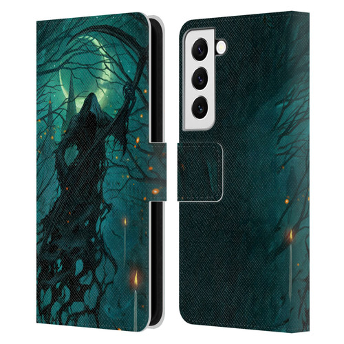 Christos Karapanos Key Art It's Just The Wind Leather Book Wallet Case Cover For Samsung Galaxy S22 5G