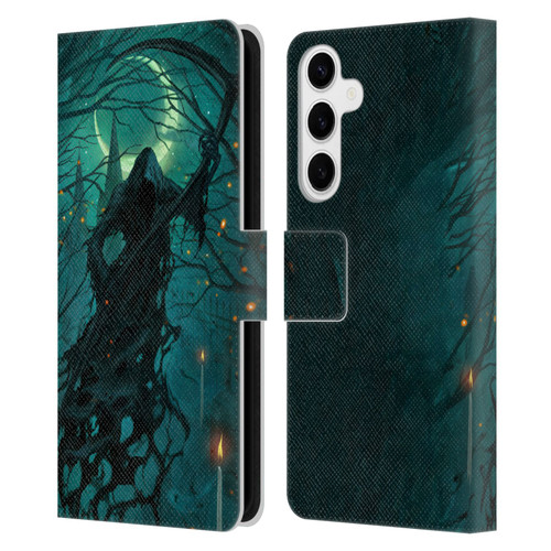 Christos Karapanos Key Art It's Just The Wind Leather Book Wallet Case Cover For Samsung Galaxy S24+ 5G
