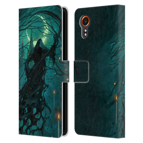 Christos Karapanos Key Art It's Just The Wind Leather Book Wallet Case Cover For Samsung Galaxy Xcover7 5G