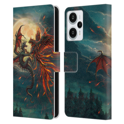 Christos Karapanos Key Art Against Leather Book Wallet Case Cover For Xiaomi Redmi Note 12T