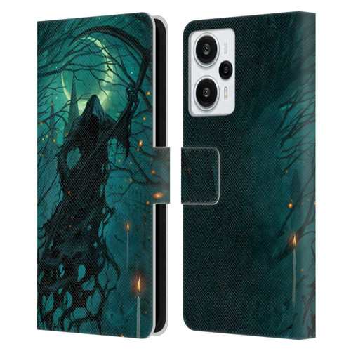 Christos Karapanos Key Art It's Just The Wind Leather Book Wallet Case Cover For Xiaomi Redmi Note 12T