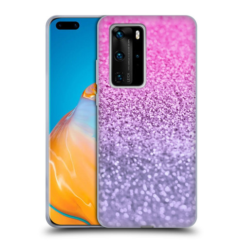 Monika Strigel Glitter Collection Lavender Pink Soft Gel Case for Huawei P40 Pro / P40 Pro Plus 5G