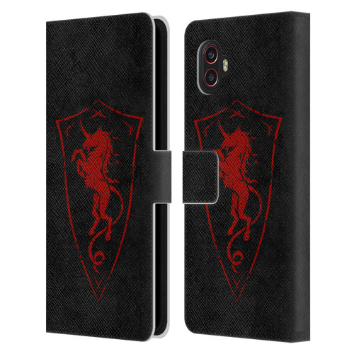 Christos Karapanos Shield Unicorn Leather Book Wallet Case Cover For Samsung Galaxy Xcover6 Pro/Pro2