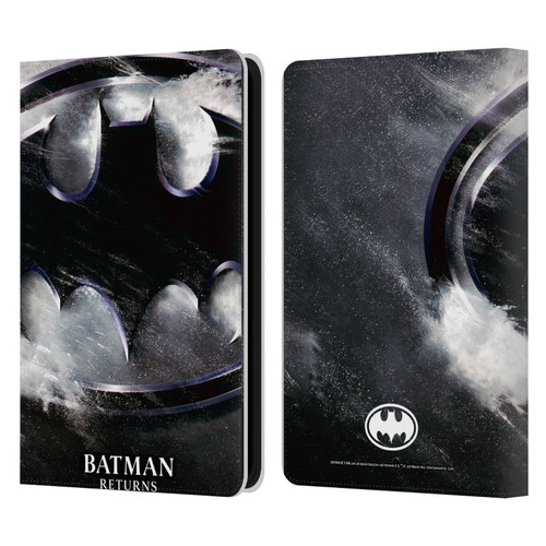 Batman Returns Key Art Oversized Logo Leather Book Wallet Case Cover For Amazon Kindle 11th Gen 6in 2022