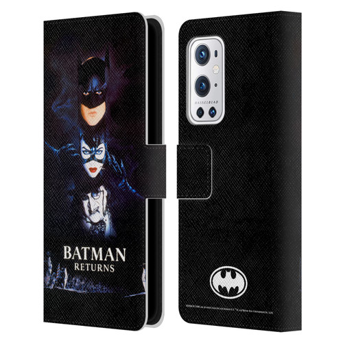Batman Returns Key Art Poster Leather Book Wallet Case Cover For OnePlus 9 Pro