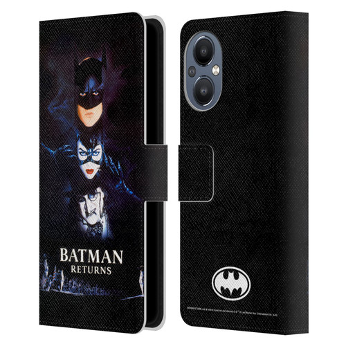 Batman Returns Key Art Poster Leather Book Wallet Case Cover For OnePlus Nord N20 5G