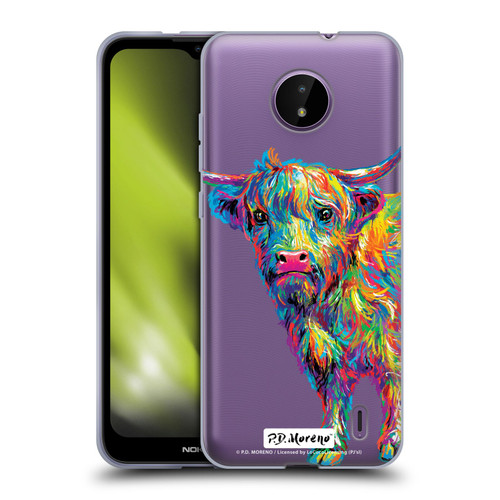 P.D. Moreno Animals II Reuben The Highland Cow Soft Gel Case for Nokia C10 / C20