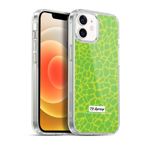 P.D. Moreno Patterns Lime Green Soft Gel Case for Apple iPhone 12 / iPhone 12 Pro & MagSafe