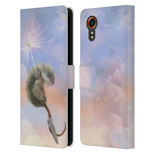 Ash Evans Animals Dandelion Mouse Leather Book Wallet Case Cover For Samsung Galaxy Xcover7 5G