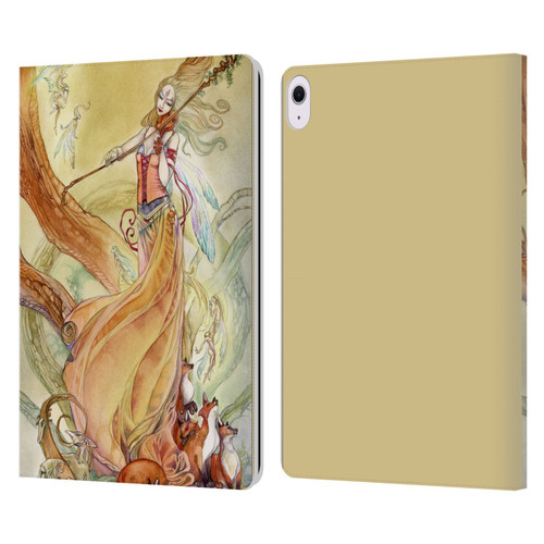 Stephanie Law Art Violin Leather Book Wallet Case Cover For Apple iPad Air 13 2024