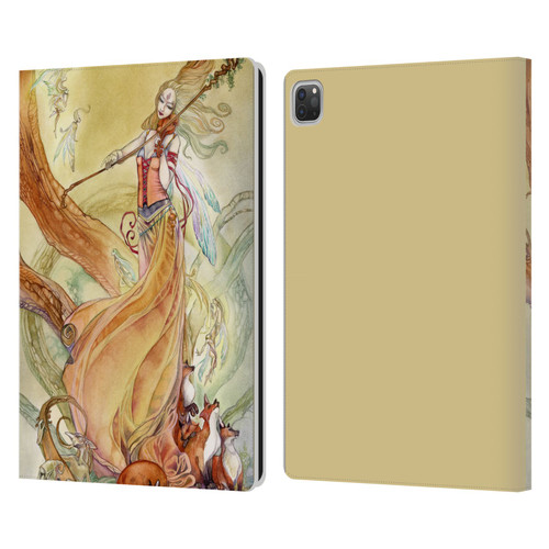 Stephanie Law Art Violin Leather Book Wallet Case Cover For Apple iPad Pro 13 M4 2024