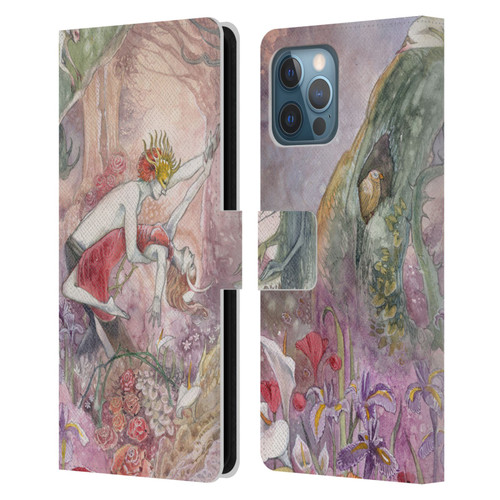Stephanie Law Art Love Leather Book Wallet Case Cover For Apple iPhone 12 Pro Max