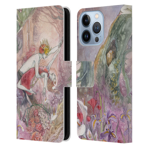Stephanie Law Art Love Leather Book Wallet Case Cover For Apple iPhone 13 Pro