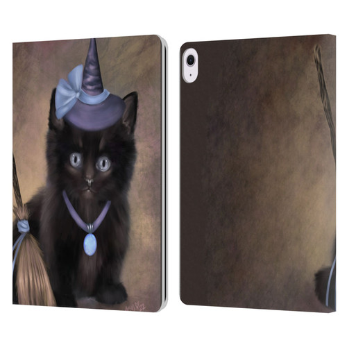 Ash Evans Graphics Broomstick Leather Book Wallet Case Cover For Apple iPad Air 13 2024