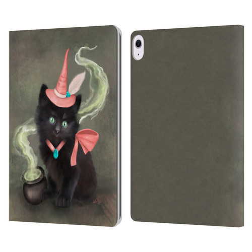 Ash Evans Graphics Familiar Spell Leather Book Wallet Case Cover For Apple iPad Air 13 2024