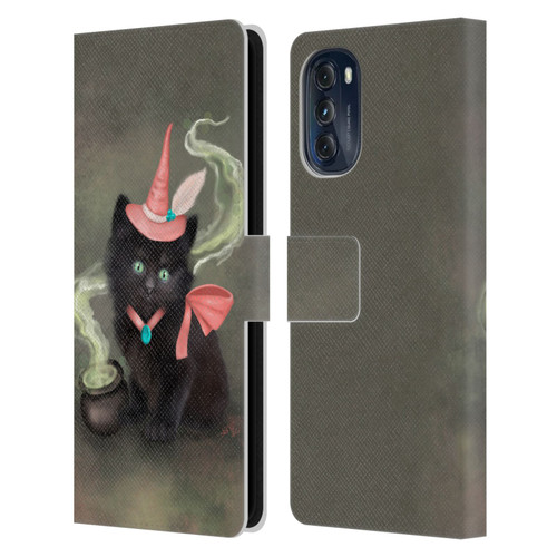 Ash Evans Graphics Familiar Spell Leather Book Wallet Case Cover For Motorola Moto G (2022)