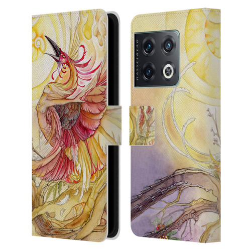 Stephanie Law Art Phoenix Leather Book Wallet Case Cover For OnePlus 10 Pro