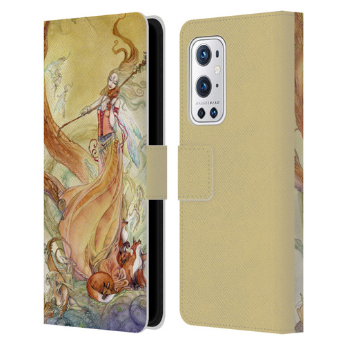 Stephanie Law Art Violin Leather Book Wallet Case Cover For OnePlus 9 Pro