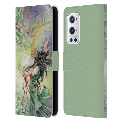 Stephanie Law Art World Leather Book Wallet Case Cover For OnePlus 9 Pro