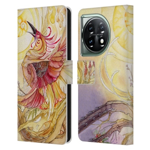 Stephanie Law Art Phoenix Leather Book Wallet Case Cover For OnePlus 11 5G